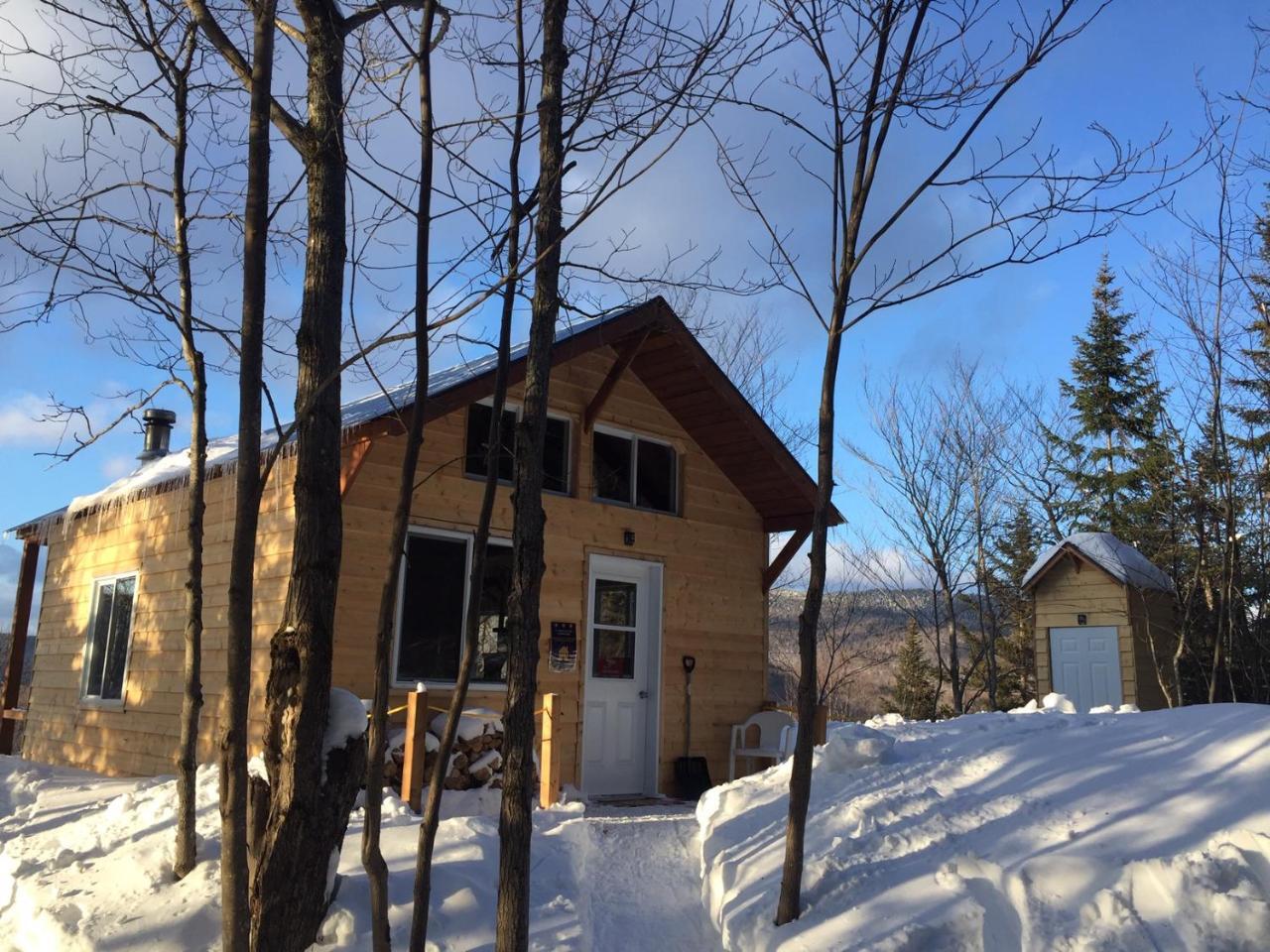 Chalet Nature Laurentides Val-des-Lacs Экстерьер фото